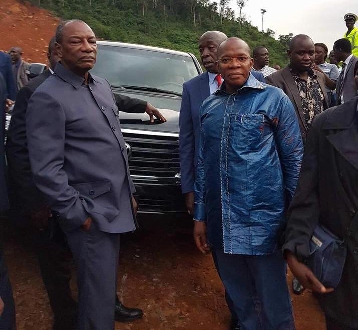 Feature image Alpha Condé et son Premier Ministre Kassory Fofana