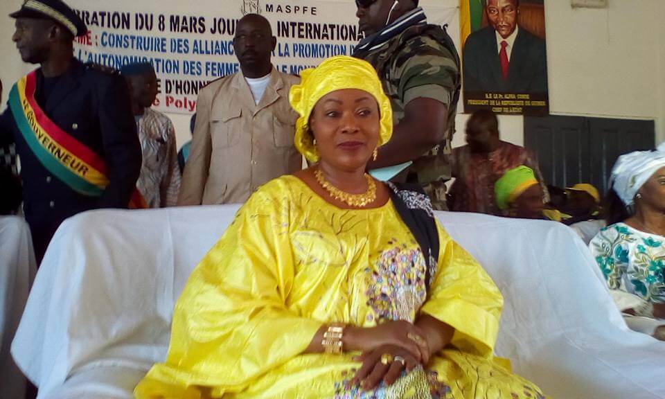 Djènè Kaba Condé, Première Dame de Guinée