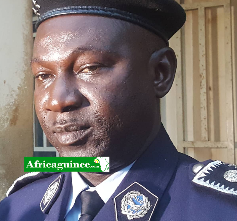Feature image Mamadou Camara, Porte-Parole de la police nationale