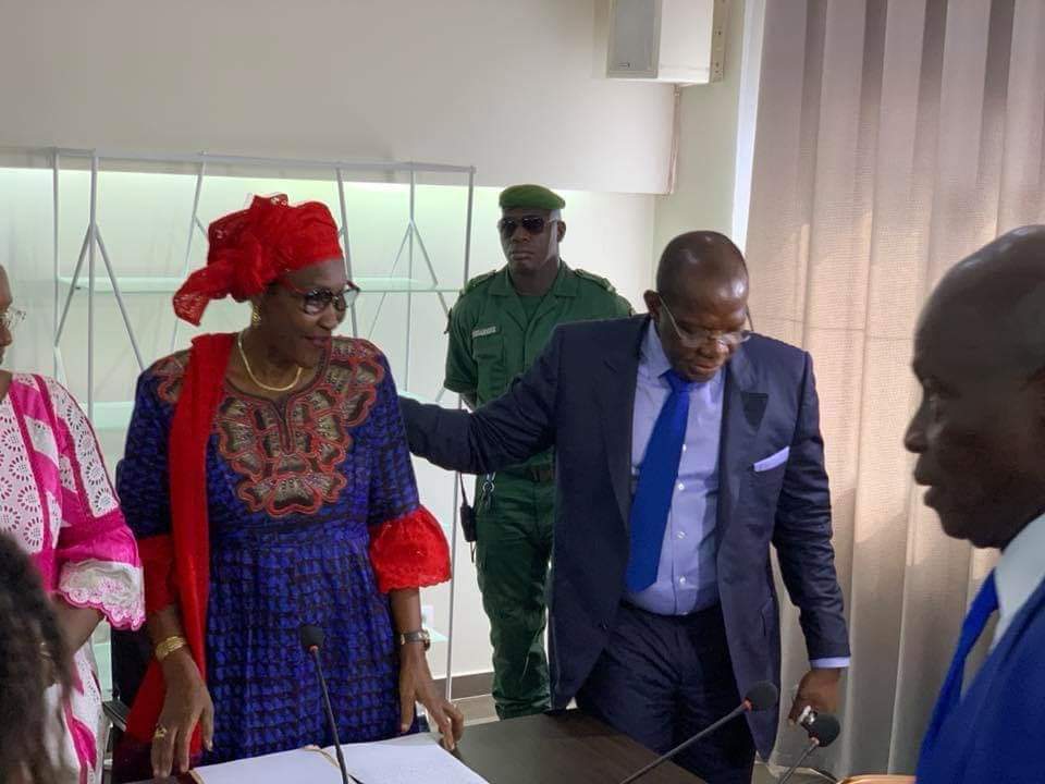 Feature image Hadja Maimouna Bah et Dr Kassory Fofana