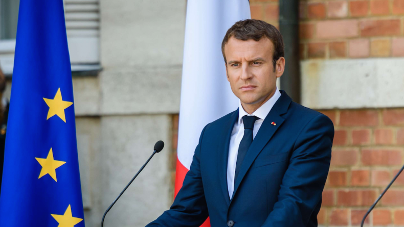 Le président français Emmanuel Macron-Africaguinee.com