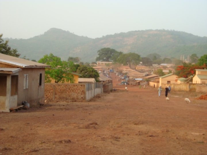 Vue panoramique de la préfecture de Mali