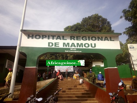 Feature image L'hôpital régional de Mamou où les blessés ont été admis en urgence