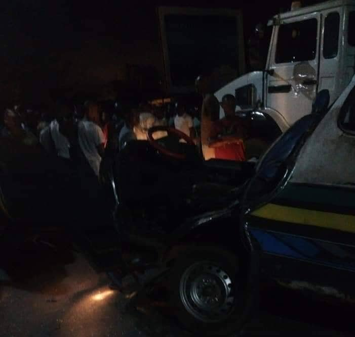 Accident à Coleah (Conakry)