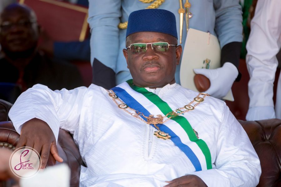Feature image Le président léonais Julius Maada Bio-Africaguinee.com