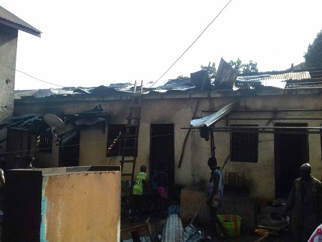 Incendie à Yimbaya, conakry