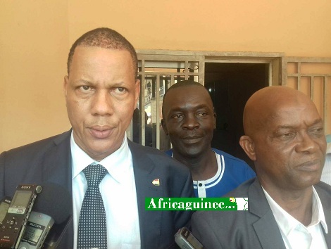 Des leaders de l'USTG: Abdoulaye Sow et son SG-adjoint Aboubacar Souah