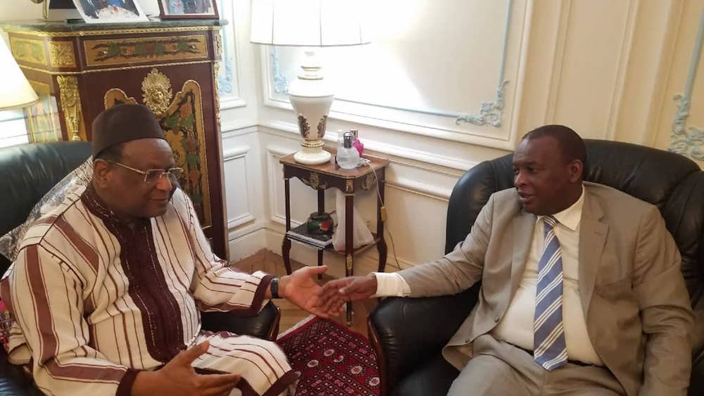 Feature image Lansana Kouyaté et le Général Sékouba Konaté