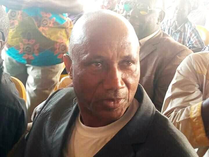 Feature image Le Colonel Yaya Sow lors de son adhésion au parti présidentiel à Conakry-Africaguinee.com