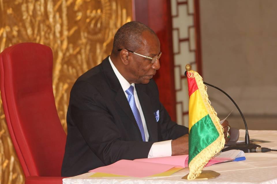 Alpha Condé, Président de la République de Guinée