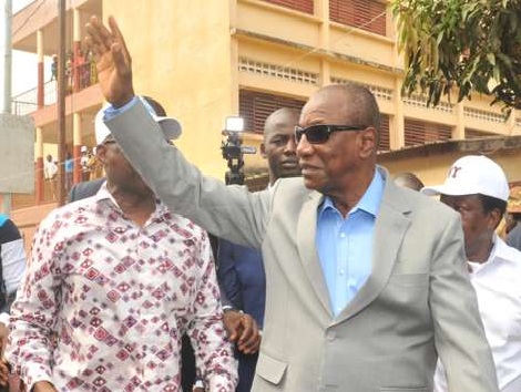 Alpha Condé, Président de la République de Guinée