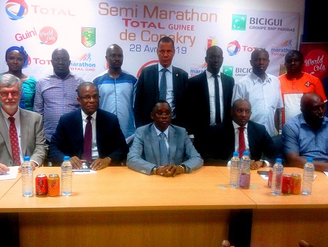 Lancement de la 7ème édition du semi-marathon de Conakry