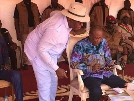 Alpha Condé et Kassory Fofana