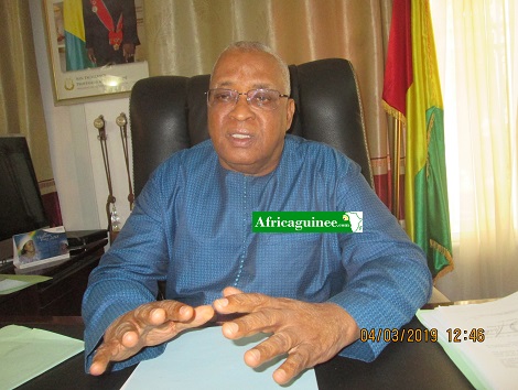 Thierno Ousmane Diallo, Ministre d'Etat de l'hôtellerie et du tourisme (Guinée)