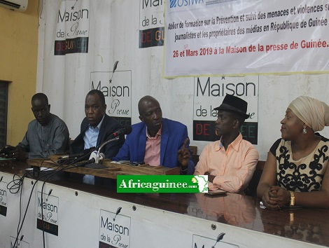 Le renforcement de la sécurité des journalistes en débat à Conakry