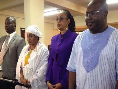 Le ministre d'Etat Ibrahima Kalil Kaba et ses collègues ont prêté serment
