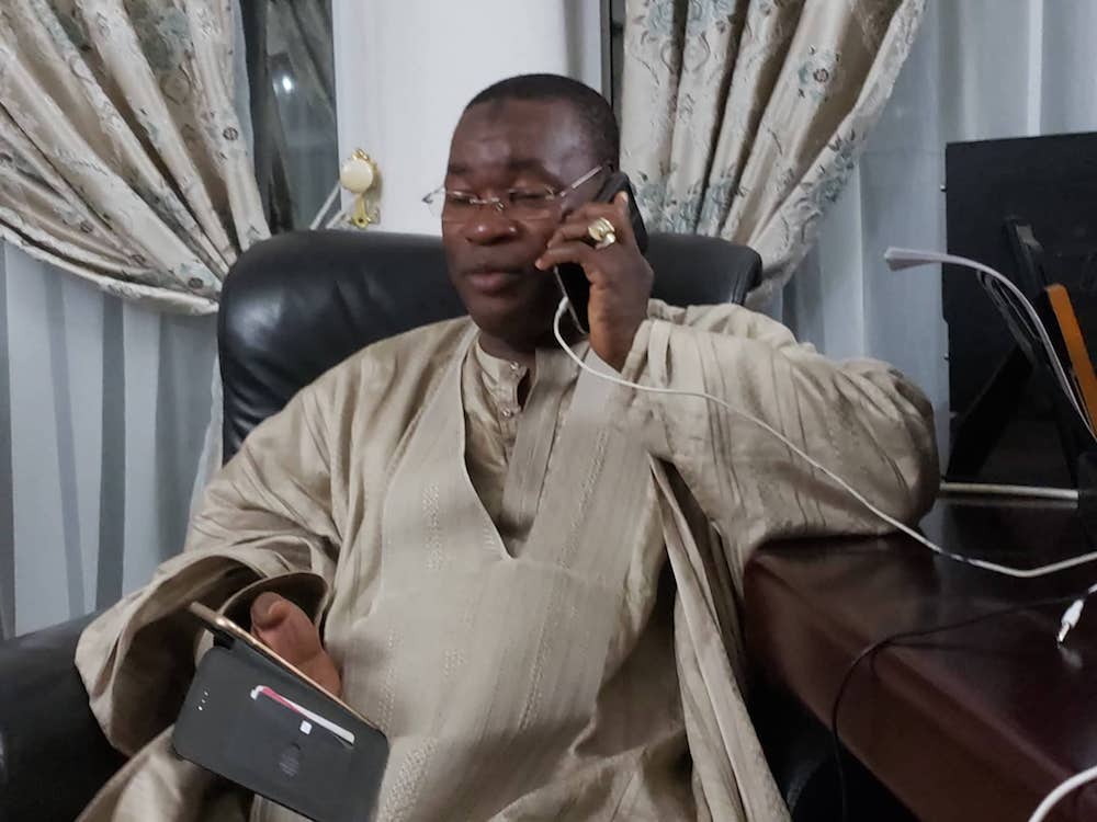 Feature image El hadj Papa Kola Kourouma, Ministre d'État, Ministre de l'hydraulique et de l'assainissement