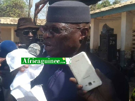 Bouréma Condé, ministre de l'administration du territoire et de la décentralisation