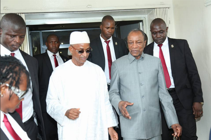 Cellou Dalein Diallo et Alpha Condé