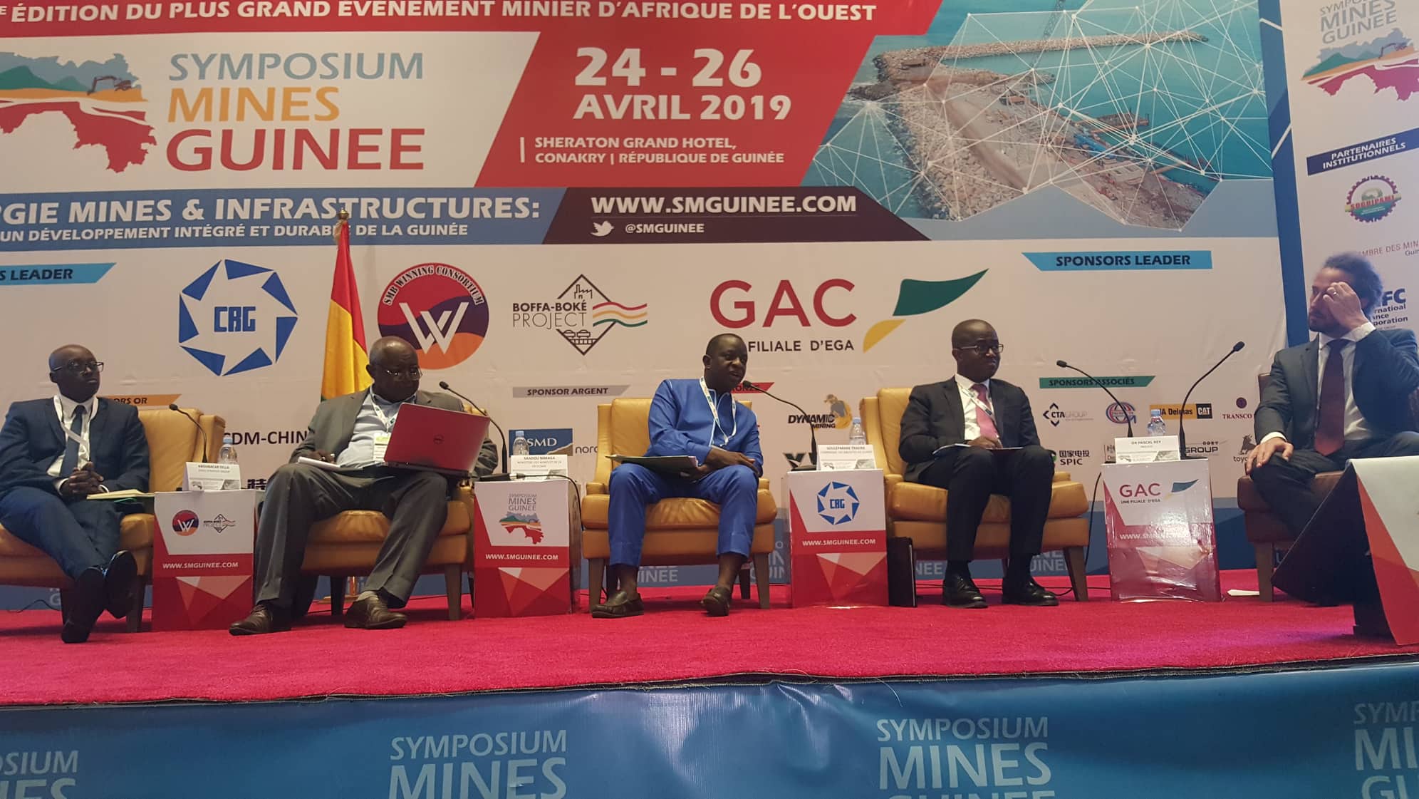 Panel symposium mines Guinée