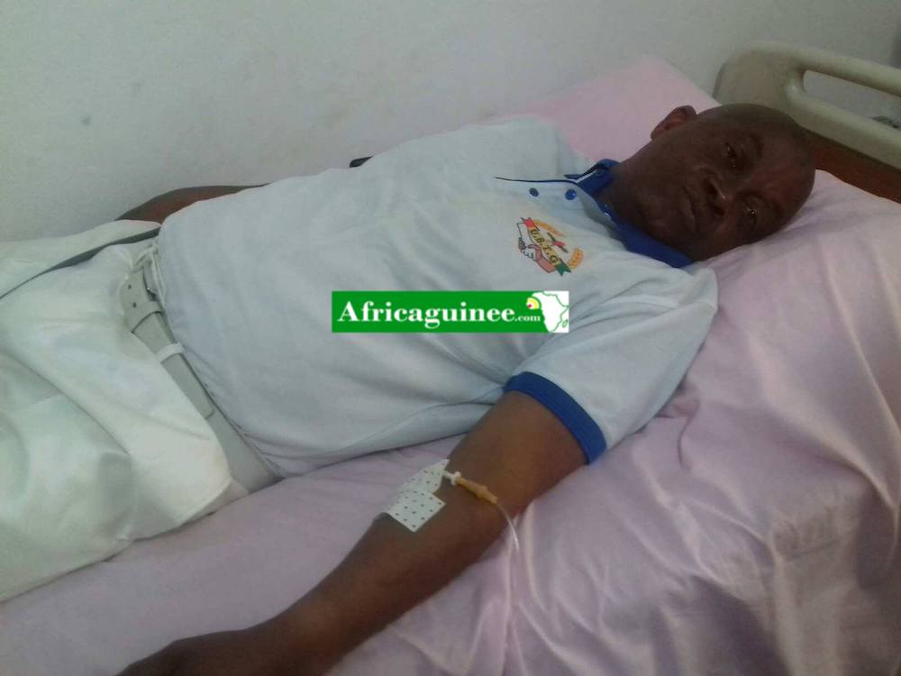 Aboubacar Soumah alité dans un hôpital à Kaloum (Conakry)
