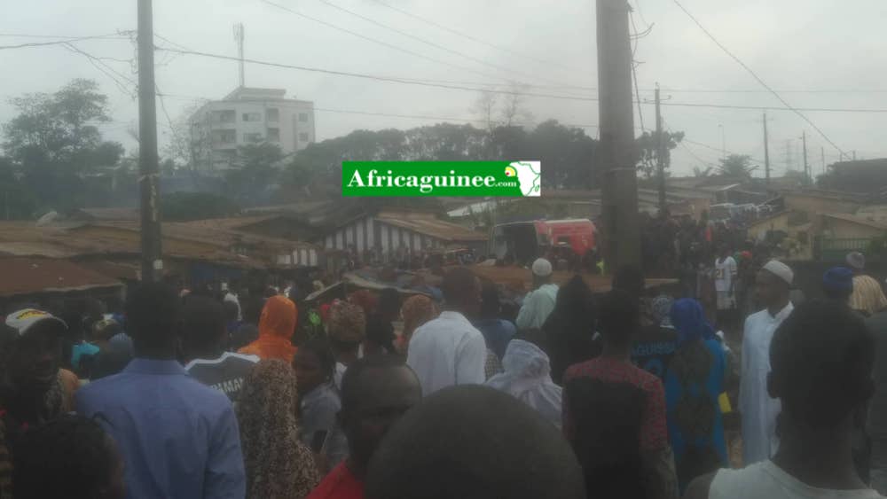 Inondation à Dabondy 3 (Conakry)