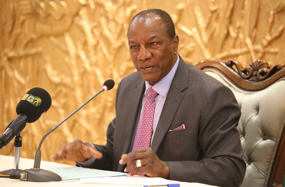 Alpha Condé président de la République de Guinée