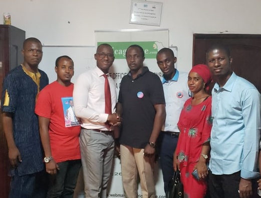 Feature image L'opposant Thierno Mamadou Bah rend visite à Africaguinee.com