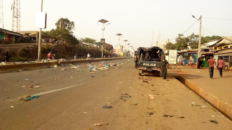 Troubles à Conakry