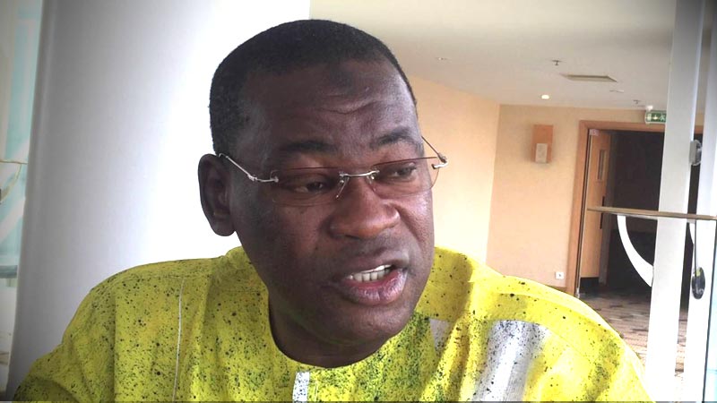 Papa Koly Kourouma, ministre de l'assainissement