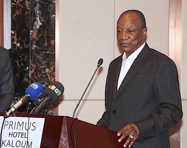 Feature image Alpha Condé, Président de la République de Guinée