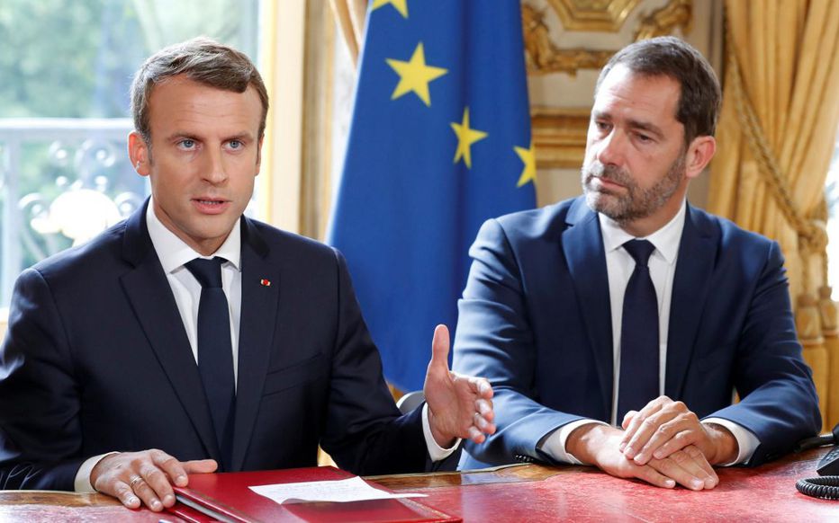 Feature image Emmanuel Macron et Christophe Castaner