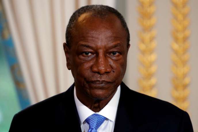 Alpha Condé, président de la République de Guinée