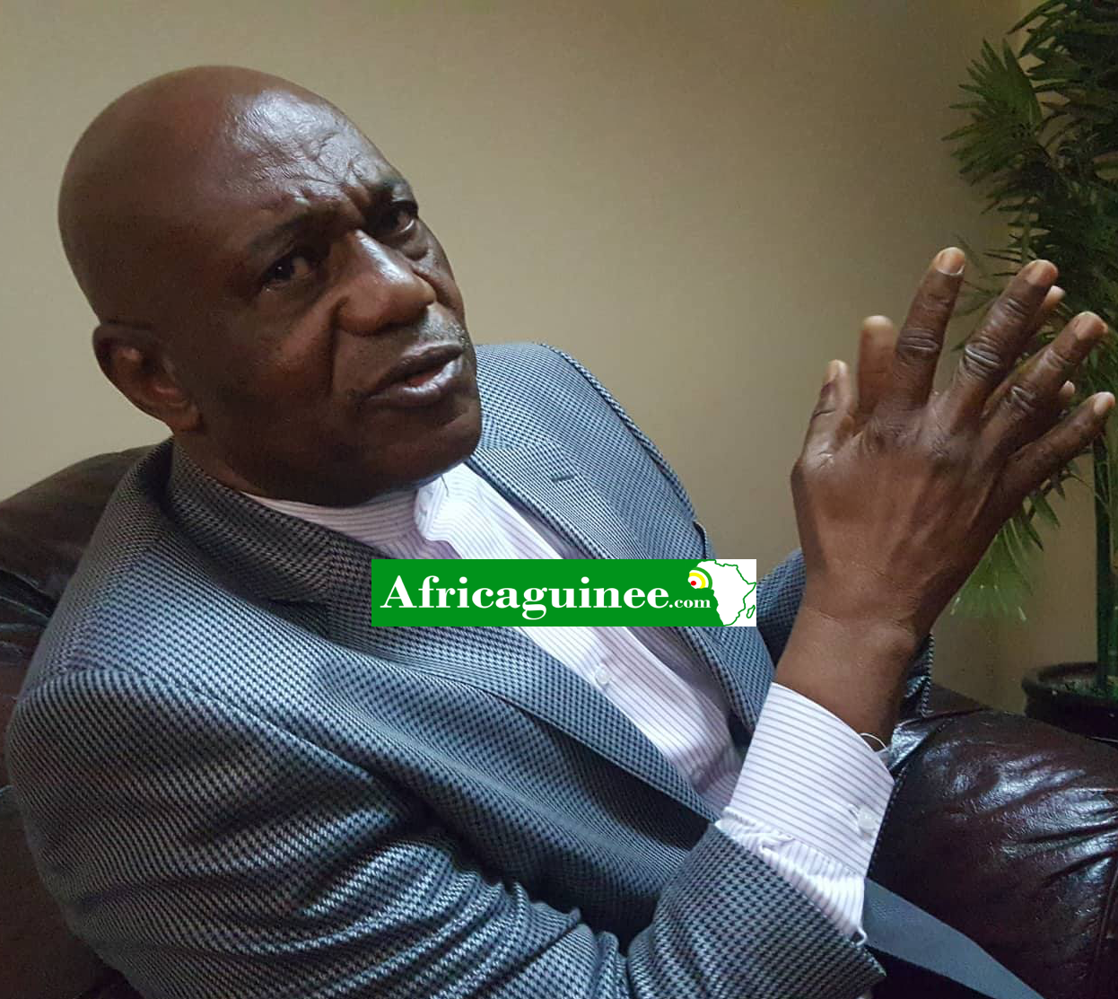 Feature image Amadou Damaro CamaraCamara, président du groupe parlementaire de la majorité présidentielle