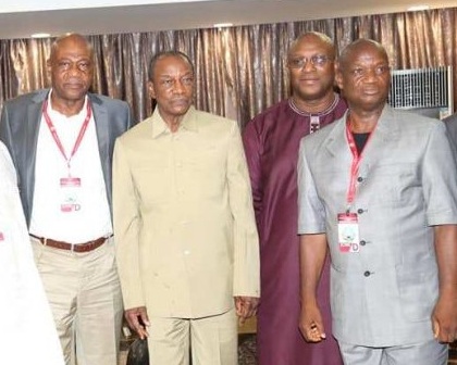 Feature image Des cadres du parti au pouvoir au Palais Sékhoutourea