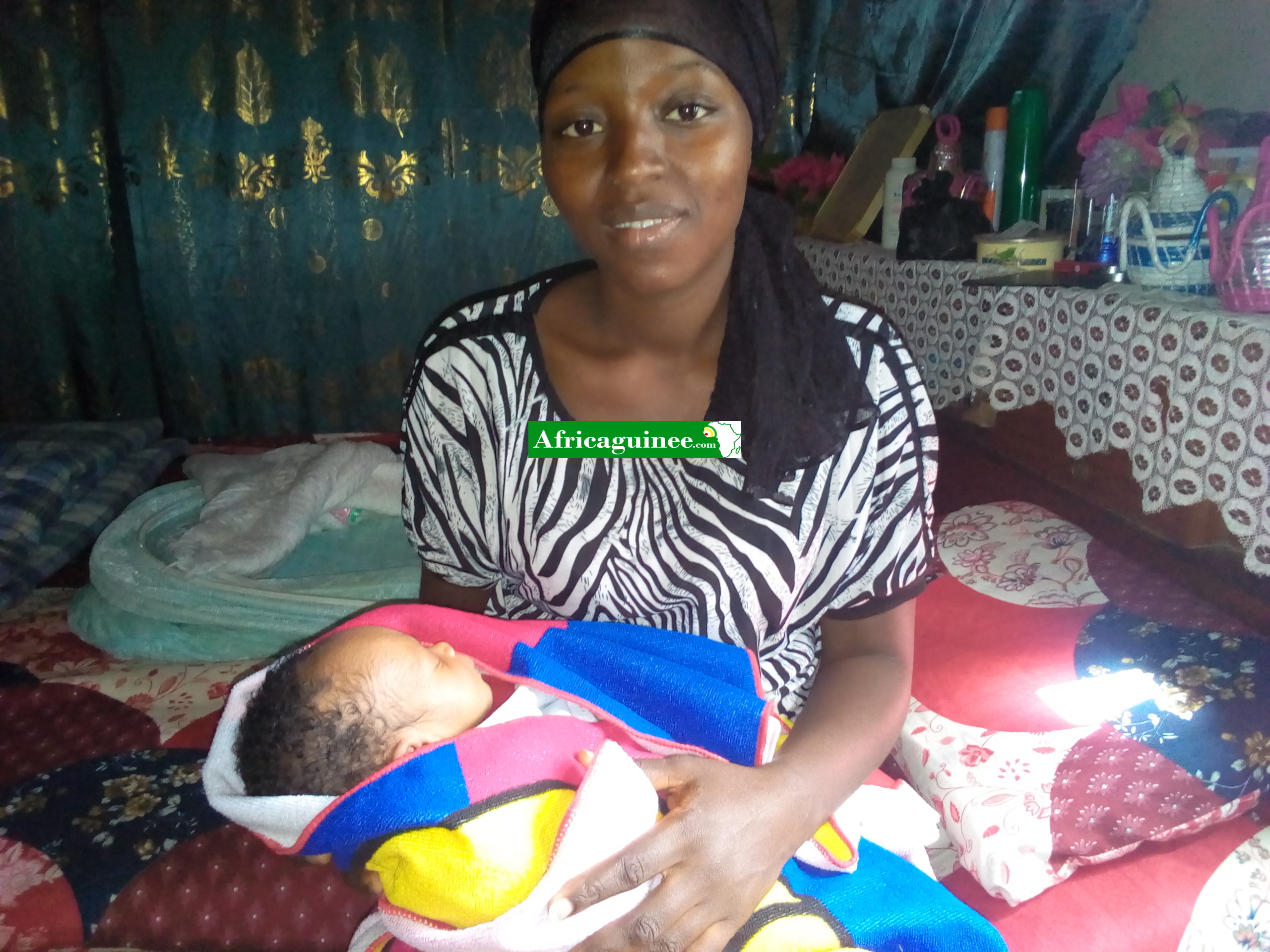Feature image Fatoumata Kourouma et son bébé
