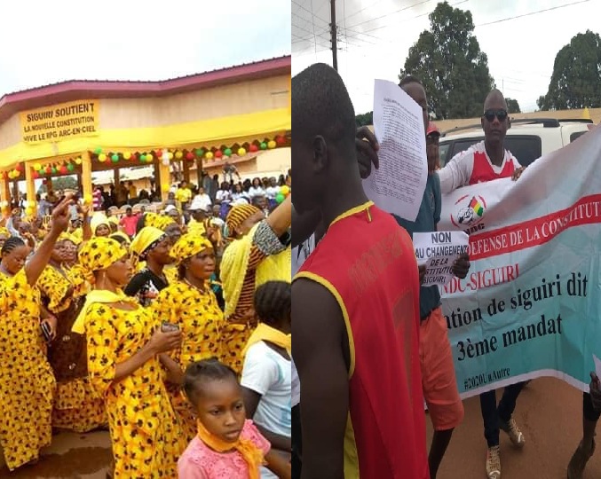 Partisans et opposant du projet de nouvelle constitution s'affrontent à Siguiri