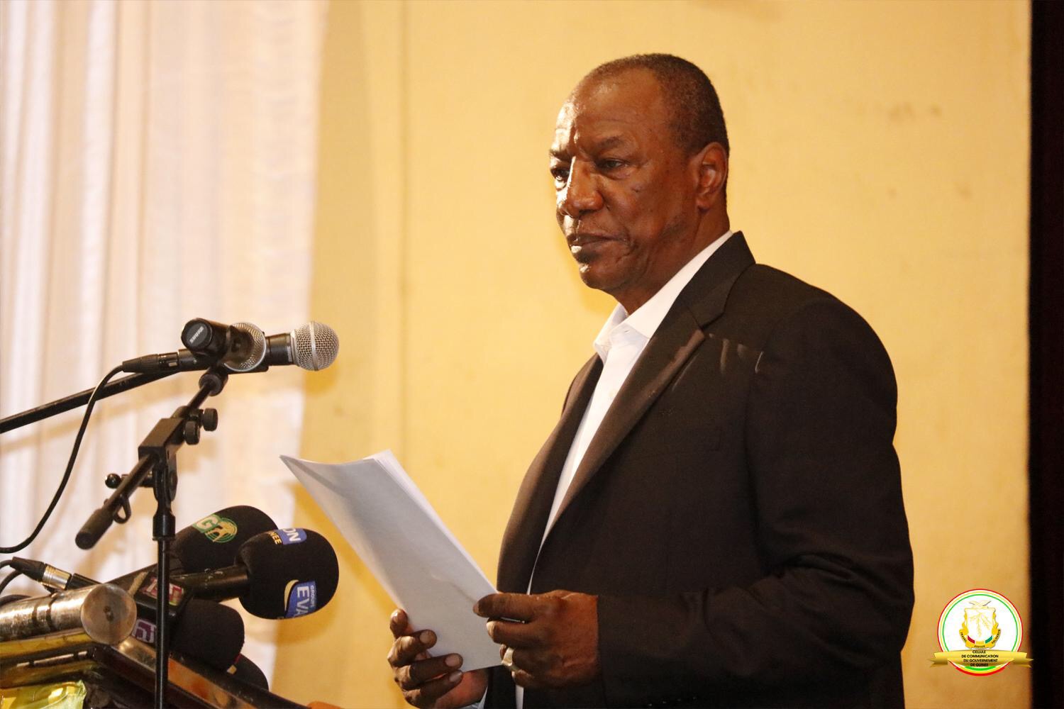 Feature image Alpha Condé, Président de la République de Guinée
