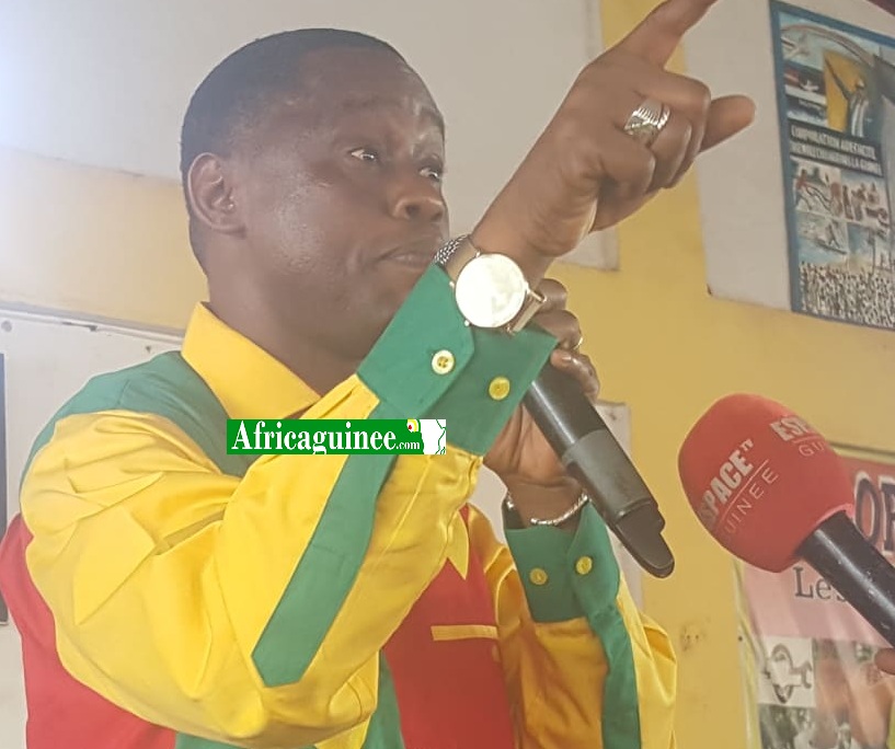 Sanoussy Bantama Sow, ministre guinéen des Sports