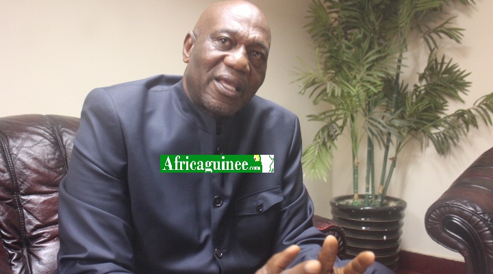 Feature image Amadou Damaro CamaraCamara, président du groupe parlementaire de la majorité présidentielle