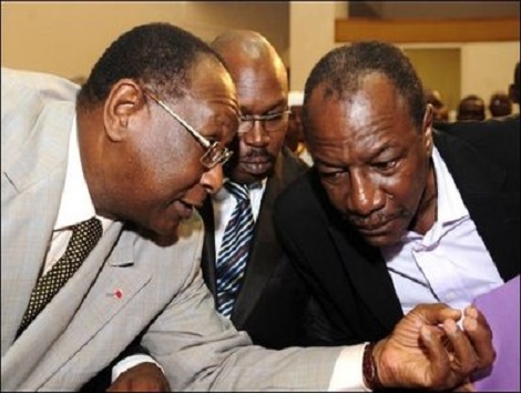Lansana Kouyaté et Alpha Condé entre les deux tours de la présidentielle de 2010