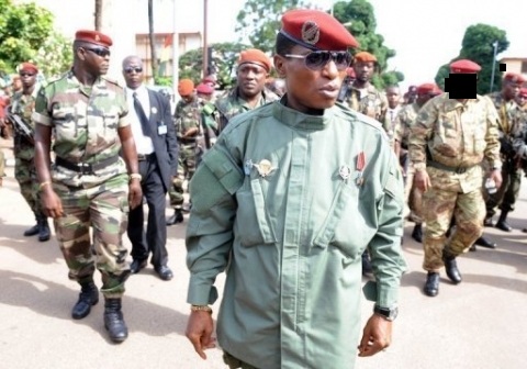 Feature image Moussa Dadis Camara chef du CNDD et certains militaires inculpés dans le massacre du 28 septembre 2009