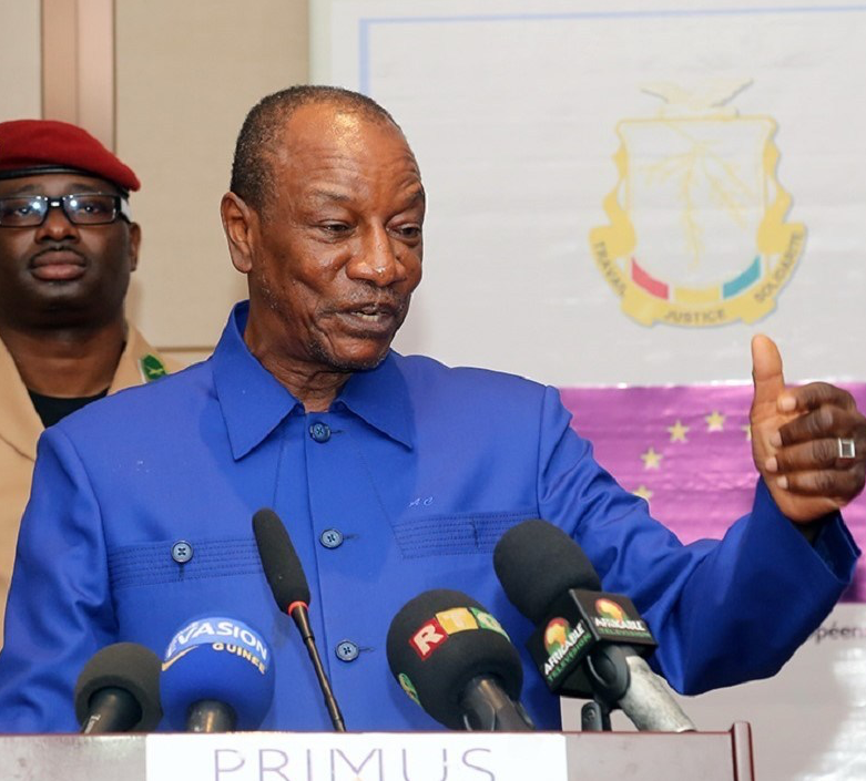 Feature image Alpha Condé, Président de la République de Guinée