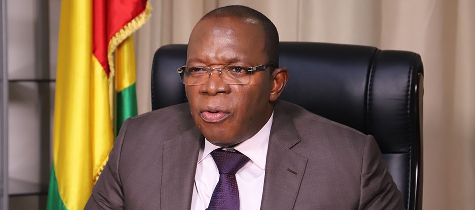 Le Premier Ministre guinéen, Ibrahima Kassory Fofana