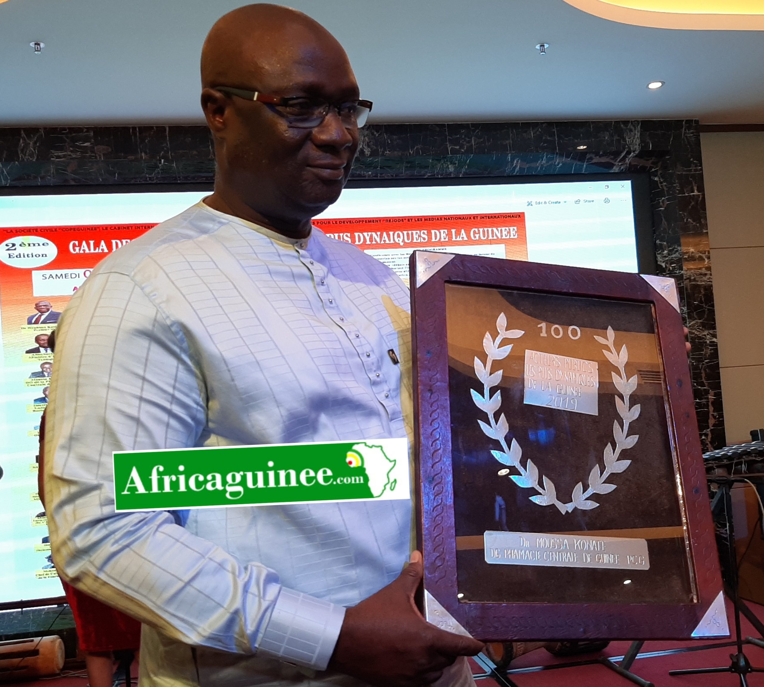 Feature image Dr Moussa Konaté, DG de la PCG