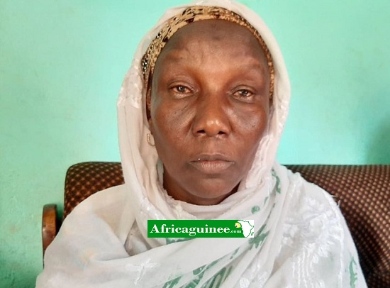 La mère du jeune Mohamed Sylla