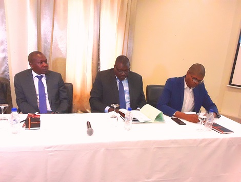 Des responsables de Orange Guinée