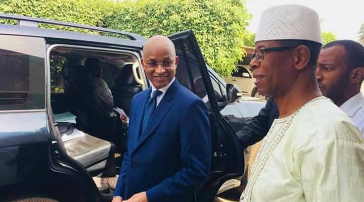 Feature image Aliou Condé vice-président par intérim en charge des affaires politiques de l'UFDG et Cellou Dalein Diallo