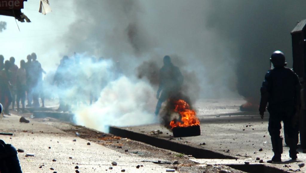 Violences à Conakry, image d'archive