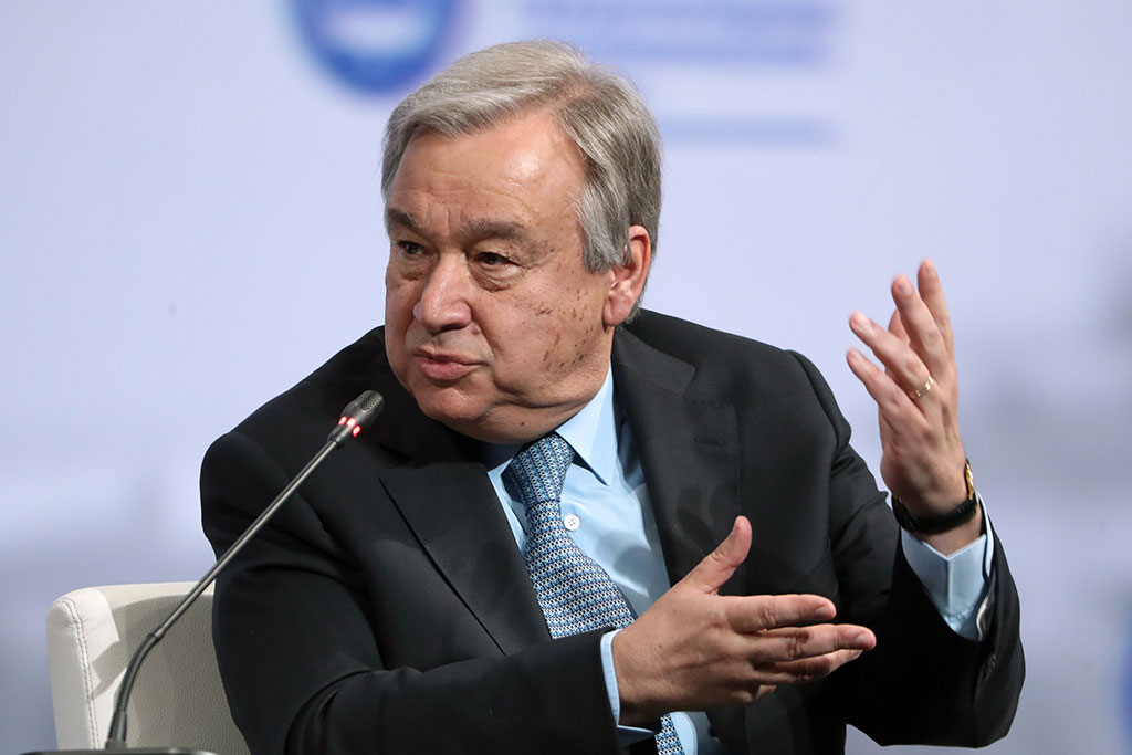 Feature image Antonio Guterres, Secrétaire Général de l'ONU
